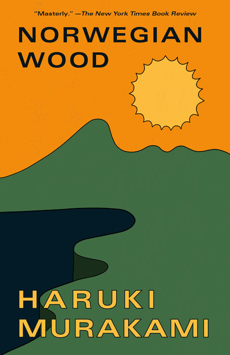 Norwegian Wood by Haruki Murakami book cover