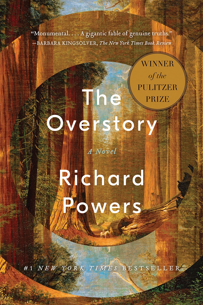 The Overstory by Richard Powers book cover